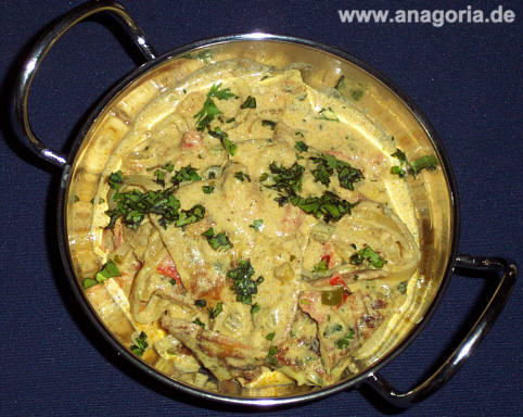 Omelette-Curry (indisch)