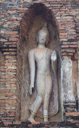 Schreitender Buddha